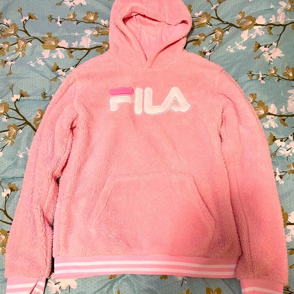 Women’s Fila Sweater Pink - Picture 1 of 3